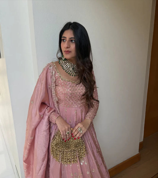 Monsunka Elegant Anarkali Suit Set
