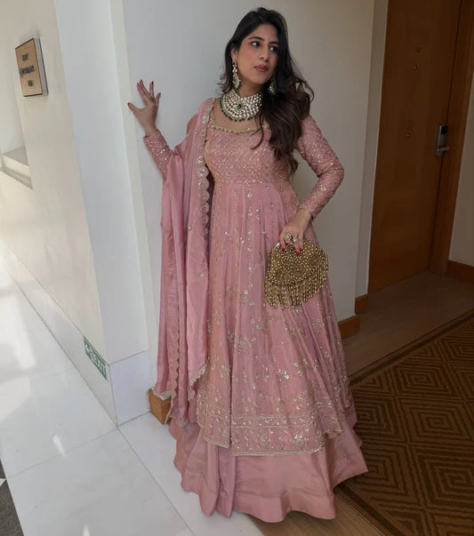 Monsunka Elegant Anarkali Suit Set