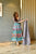 Sparkling Blue Georgette Gown With Dupatta WL7004