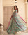DESIGNER READYMADE GOWN AND Dupatta SINON FABRIC SUIT SET *TD-126*