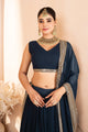 Catalina's Blue Coloured Party Wear Lehenga Choli