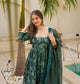 Moksha 's Premium Quality Anarkali  Print Suit Set