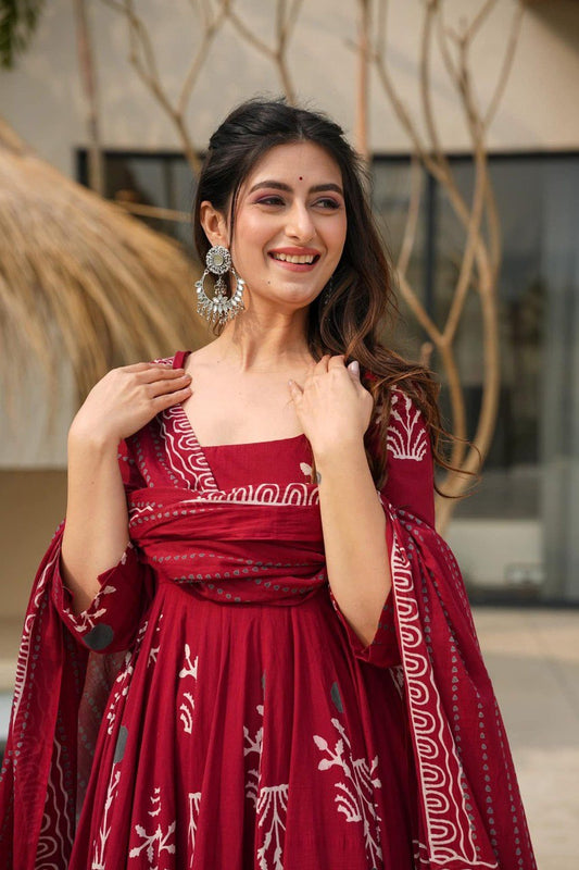 Sanchi Maslin Kurta Set