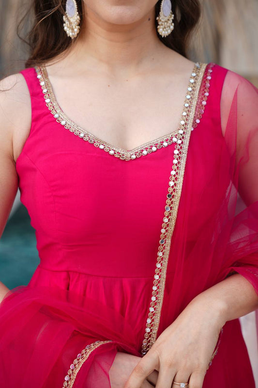 Varmika Pink Kurta Set