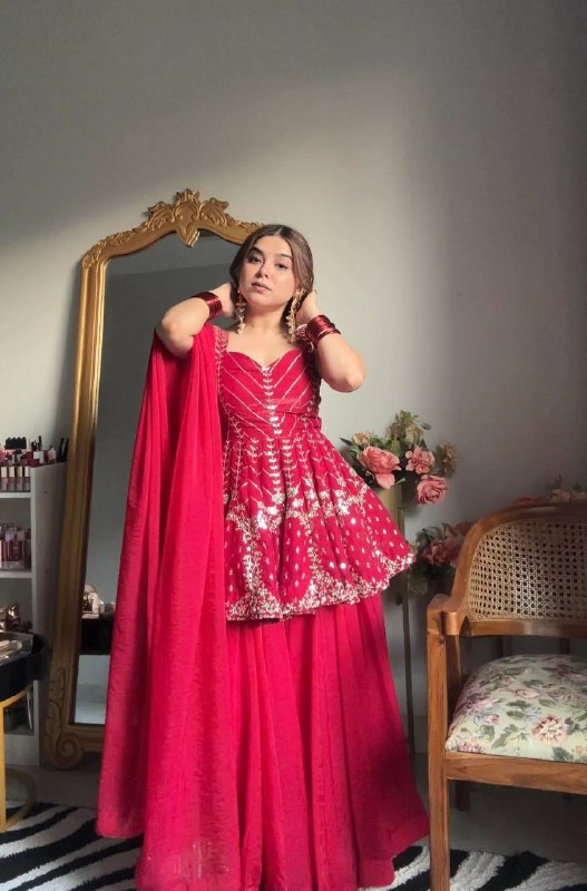 Suhani Pink Premium Suit Set