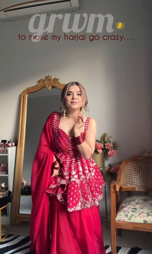 Suhani Pink Premium Suit Set