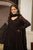 SANAYA BLACK Georgette Suit Set