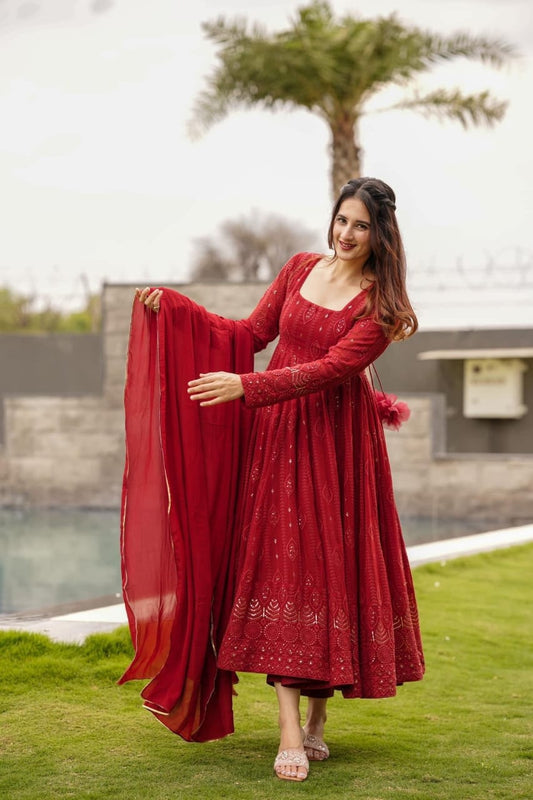Mahima Premium Quality Georgette Suit Set