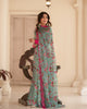 DESIGNER READYMADE GOWN AND Dupatta SINON FABRIC SUIT SET *TD-126*