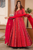 MASLIN FULL FLAIR WITH KALI PATTERN AND CANVAS PATTA WITH DUPPTA SET READY TO WEAR