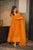 MUSTARD EMBROIDERED GEORGETTE SUIT SET 101