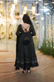 BLACK STAR BLACK EMBROIDERED GEORGETTE SUIT SET TD-120