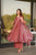 SALMON ORGANZA SUIT SET 1