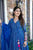 JASMINE BLUE EMBROIDERED GEORGETTE SUIT SET