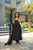 EMBELLISHED BLACK CHANDERI SUIT SET
