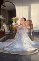 Monsha white premium quality suit set