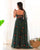 CHIFFON GREEN COLOUR BANDHEJ ANARKALI SUIT SET