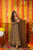 CHOCLATE STAR EMBROIDERED GEORGETTE SUIT SET TD-120
