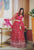 RED MOROON NET LEHENGA CHOLI SET WL- 3010