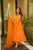 MARIGOLD ORANGE GEORGETTE SUIT SET
