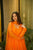 MARIGOLD ORANGE GEORGETTE SUIT SET