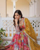 *Faux Georgette With digital print Anarkali Suit-TD-125-RED