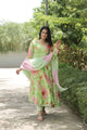 NIDHI'S MULTI PISTA COLOURED ANARKALI SUIT SET - TD07