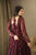 VIBHUTI'S WINE COLOURED ANARKALI SUIT SET - 06