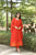 KESHVI'S ORANGE COLOURED ANARKALI SUIT SET - 05
