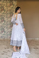 ADITI'S WHITE COLOURED ANARKALI SUIT SET - 04