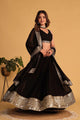 Black Colour & Sequence 7mm Work Embroidered Party Wear Lehenga choli