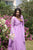 Bufani Vedika's Purple Coloured Premium Quality Anarkali Suit Set