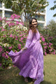 Bufani Vedika's Purple Coloured Premium Quality Anarkali Suit Set