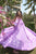 Bufani Vedika's Purple Coloured Premium Quality Anarkali Suit Set