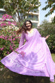 Bufani Vedika's Purple Coloured Premium Quality Anarkali Suit Set
