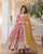 *Faux Georgette With digital print Anarkali Suit-TD-125-RED