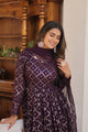 Lucknowi Sequins Work Gown and duptta suit set