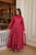 Lucknowi Sequins Work Gown and duptta suit set