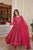 Lucknowi Sequins Work Gown and duptta suit set