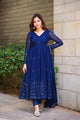 WHISPERING BREEZE GEORGETTE EMBROIDERED SUIT SET TD-107