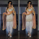 New Designer Party Wear Look Top ,Dhoti Salwar and Dupatta LC 250