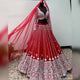 Red Colour Embroidered Attractive Party Wear Lehenga choli BB 1110