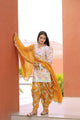 New Designer Party Wear Look Top ,Dhoti Salwar and Dupatta LC-289