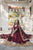RADIANT DARK MAROON SUIT SET KA-142