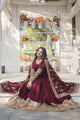RADIANT DARK MAROON SUIT SET KA-142