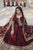 RADIANT DARK MAROON SUIT SET KA-142