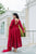 BUFANI MAROON EMBROIDERED GEORGETTE SUIT SET TD-6016