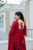 BUFANI MAROON EMBROIDERED GEORGETTE SUIT SET TD-6016