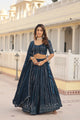 Partywear Embroidered Work  And thread Embroidered work Lehenga Choli with Dupatta. KA-5031 -
