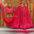 Rani and Purple Colour Embroidered Attractive Party Wear Silk Lehenga choli LC 1048